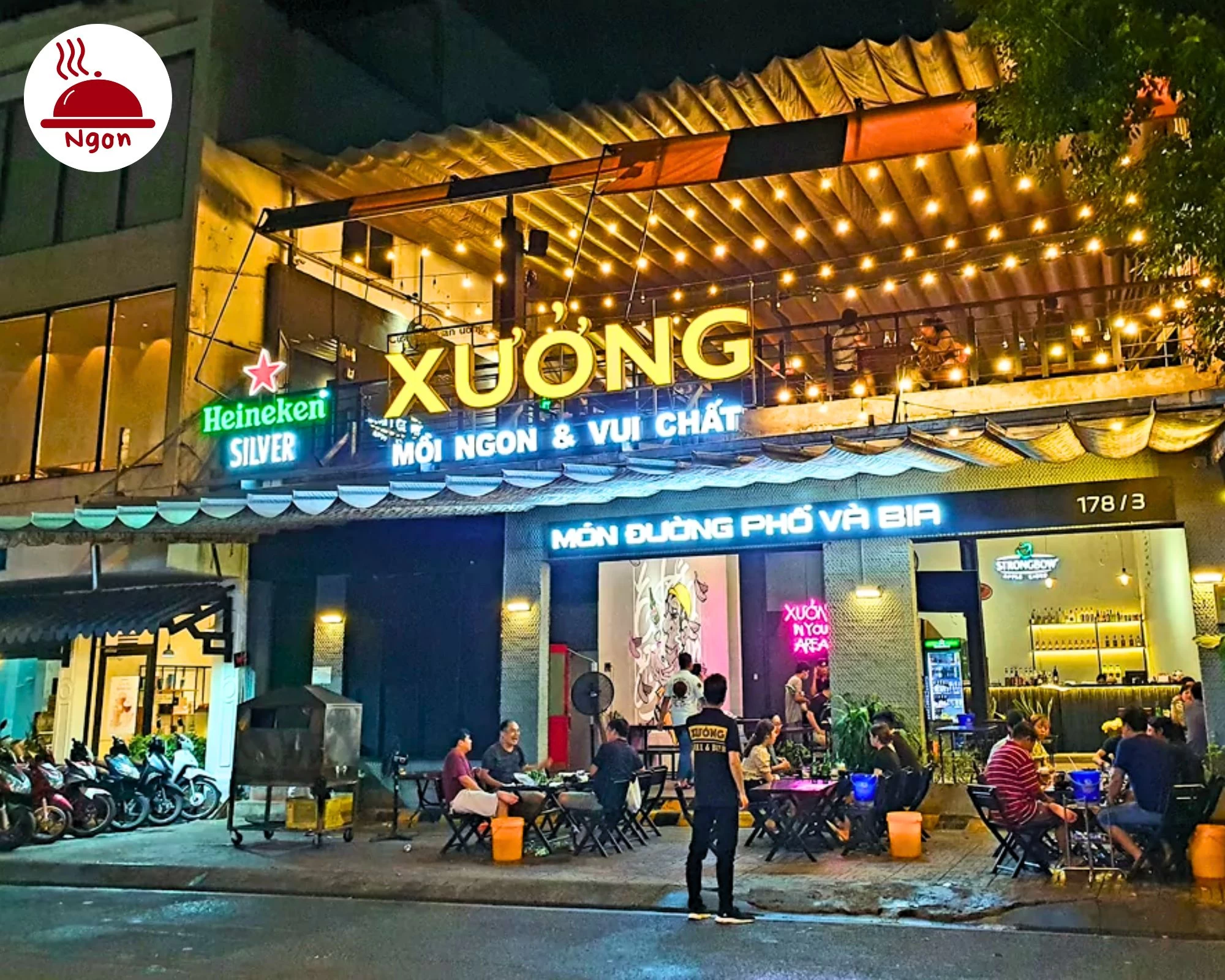 Khám phá địa điểm buffet ngon quận 6 lý tưởng! Xưởng Grill & Beer với không gian vỉa hè
