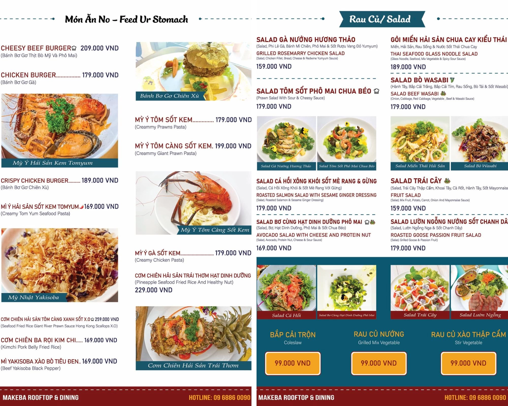 Makeba mang đến sự kết hợp tinh tế giữa ẩm thực Á và Âu