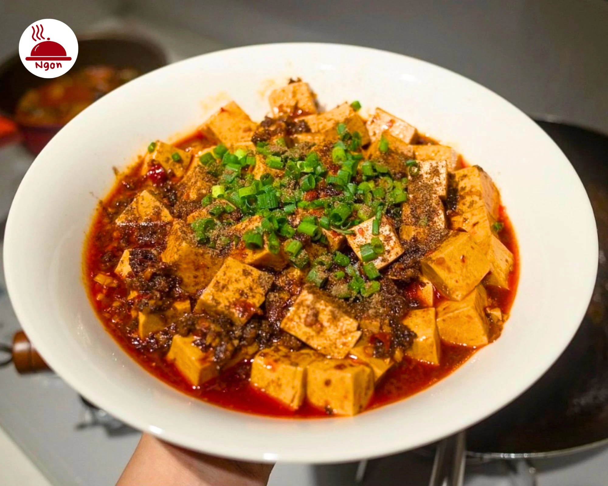 Món đậu hũ Tứ Xuyên cay nồng, hấp dẫn