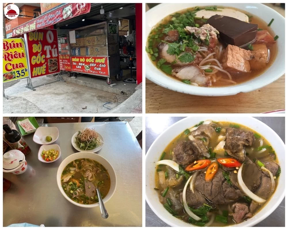 Quán bún bò Huế O Tú