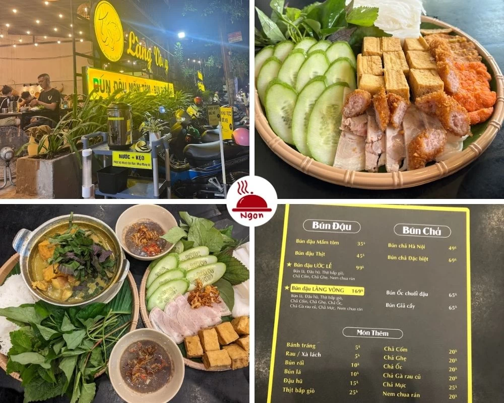 Quán bún đậu Làng Vòng