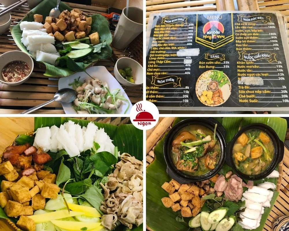 Quán bún đậu mắm tôm Hàng Khay