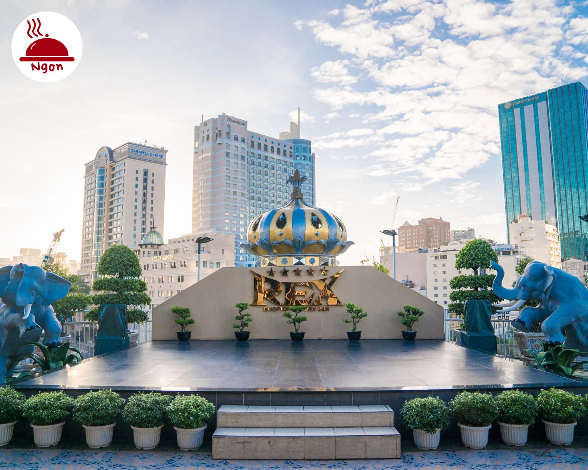 Rex Hotel Saigon là không gian tiệc cưới lý tưởng ngay giữa lòng Sài Gòn