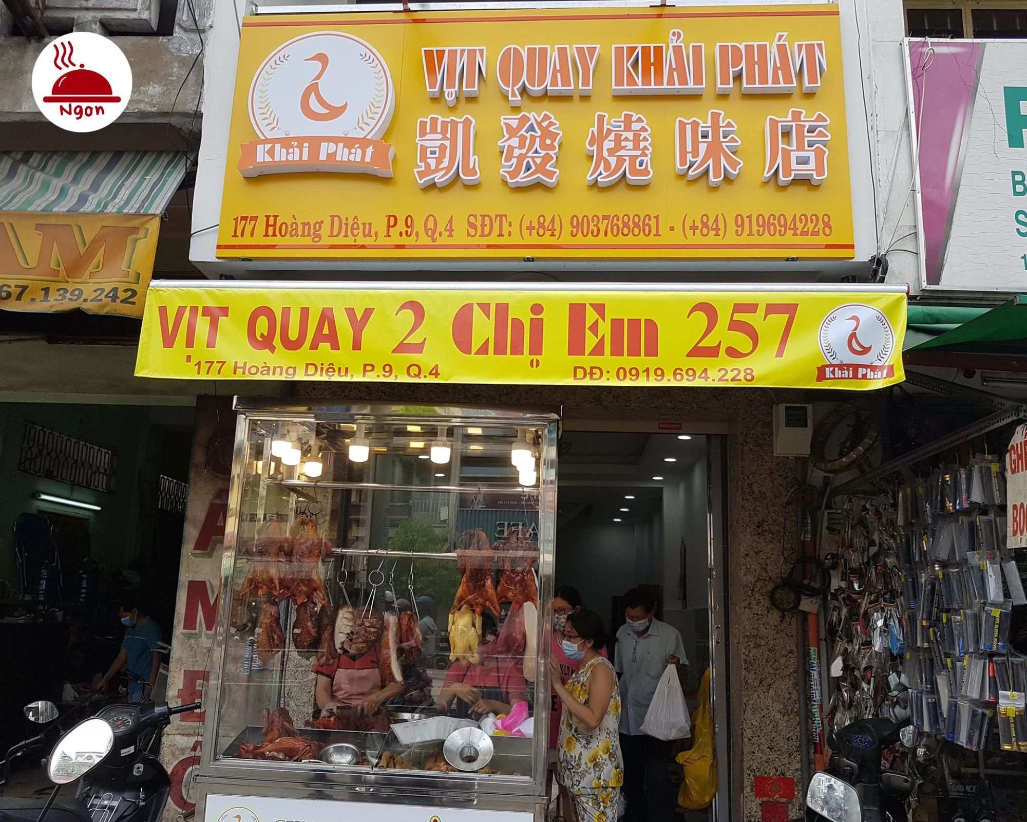 Vịt quay Hai Chị Em, tiệm vịt gia truyền mang hương vị vịt quay Bắc Kinh đậm đà