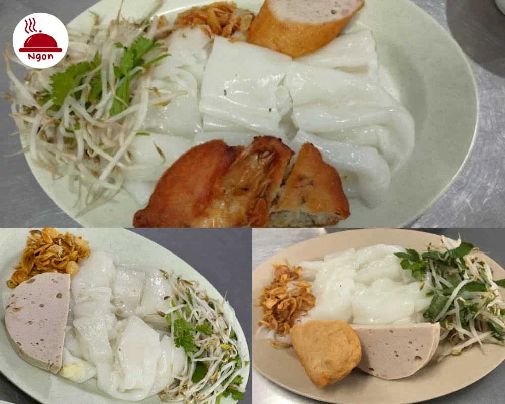 Món bánh ướt của quán Bánh Cuốn Thiên Hương