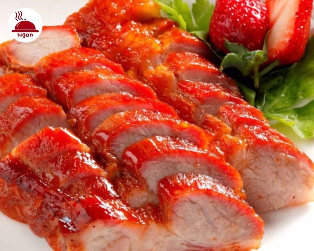 Thành phẩm thịt xá xíu