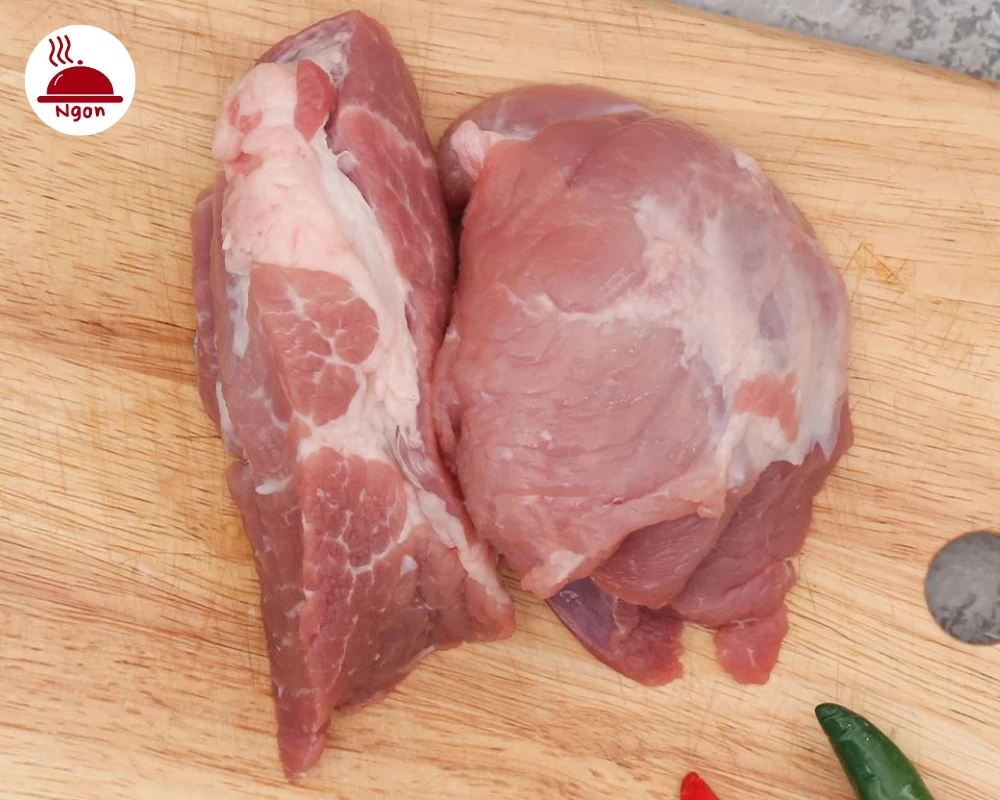 Thịt nạc dăm heo tươi ngon