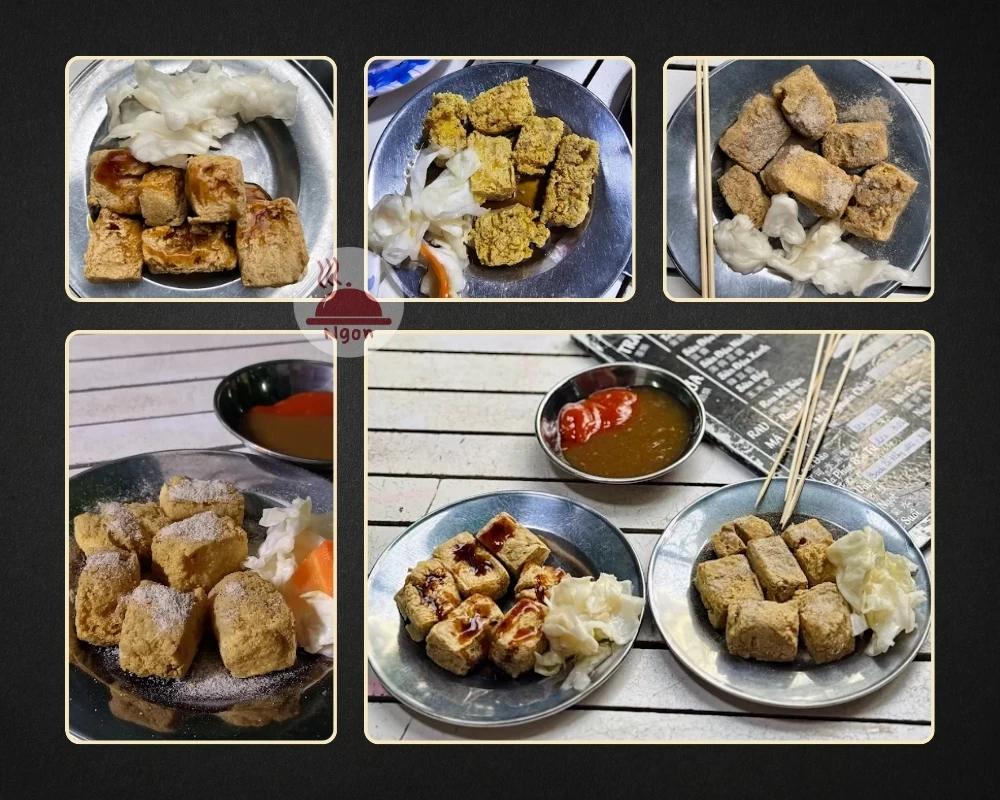 Món đậu phụ thối của quán đậu hũ thúi Ngô Gia