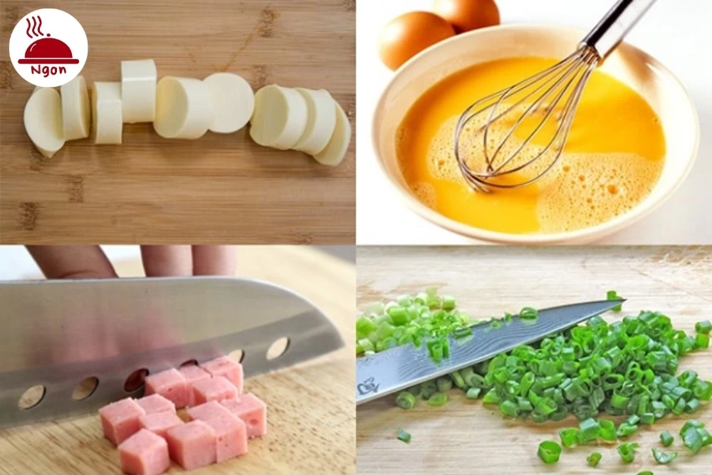 Các bước sơ chế nguyên liệu