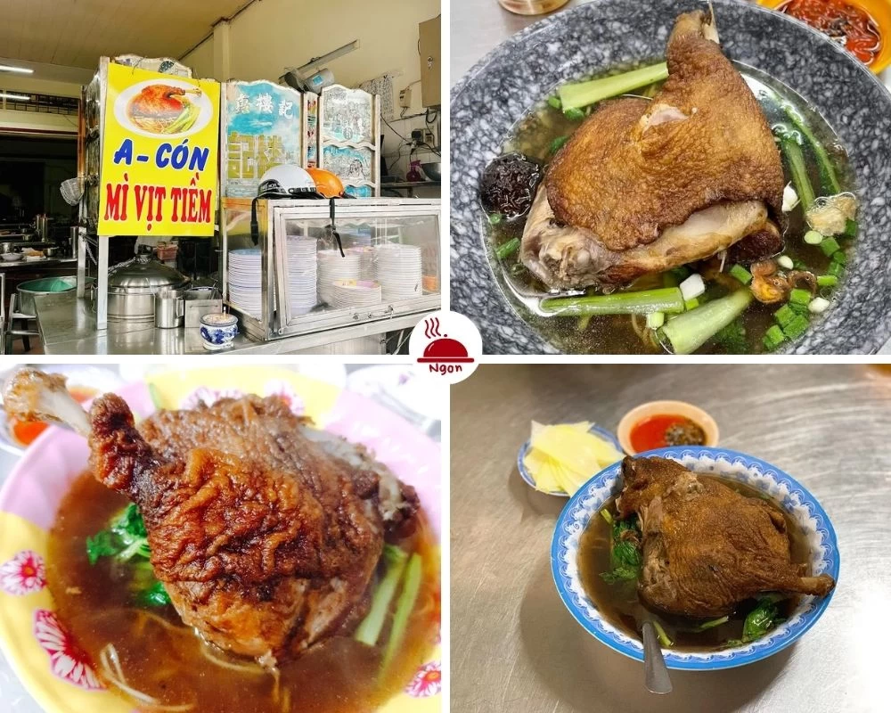 Mì Vịt Tiềm A Cón