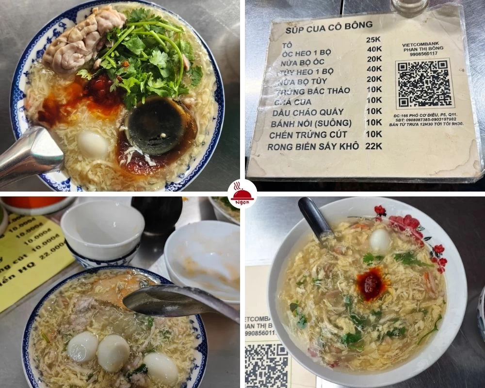 Súp Cua Cô Bông