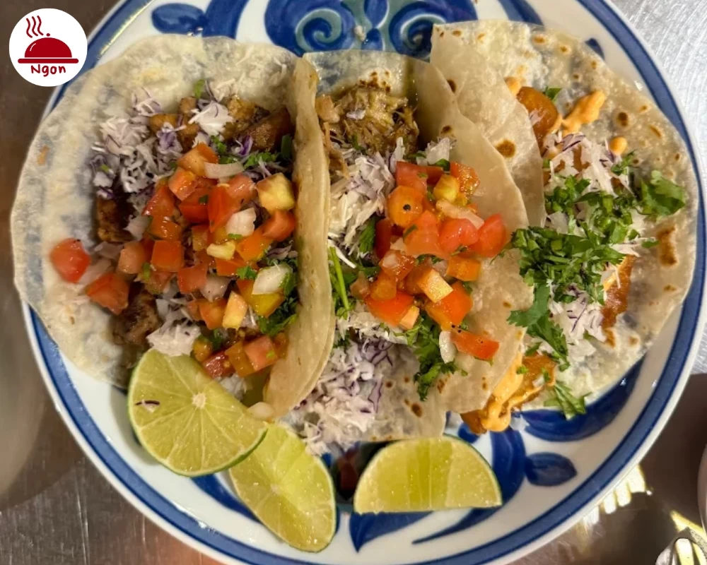 Món bánh tacos của tiệm Tippy's Mexican Food
