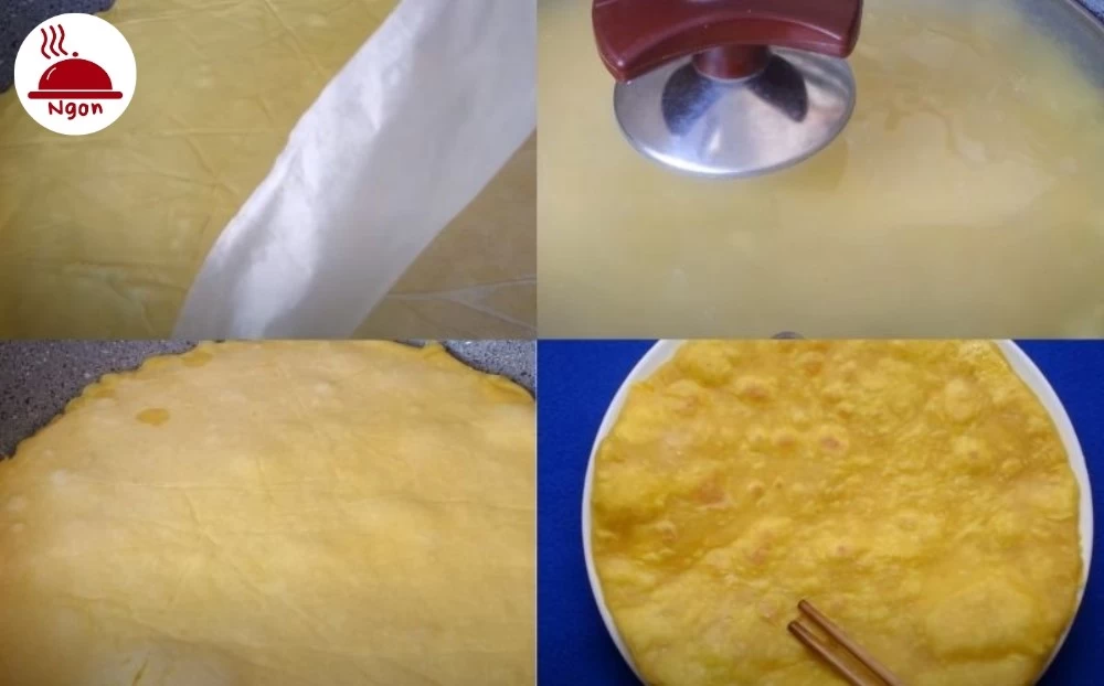 Áp chảo vỏ bánh