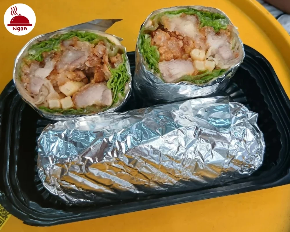 Món bánh tacos của tiệm Chubby Tacos & Nachos