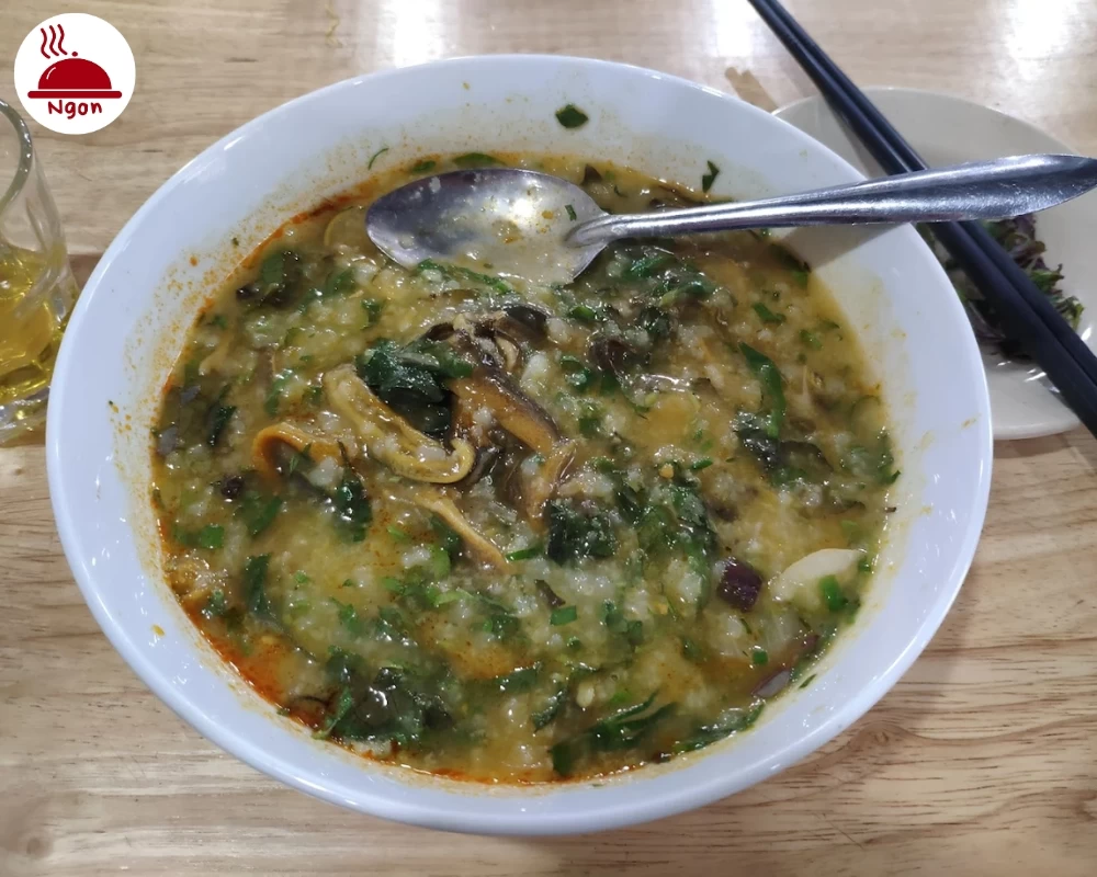 Món cháo lươn Nghệ An của quán Lươn Thành