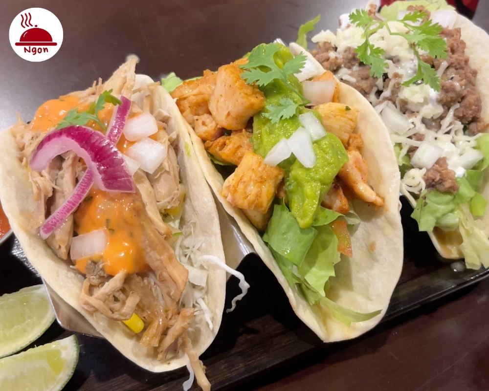 Món bánh tacos của tiệm TacoLeo - Mexican Food & Beers