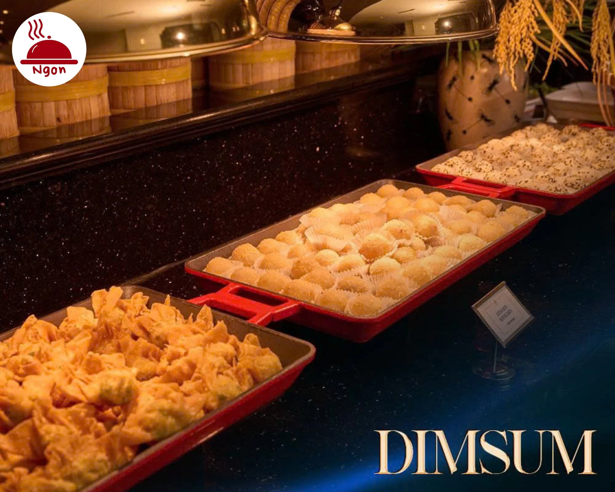 Khám phá thế giới Dimsum hấp dẫn với há cảo, sủi cảo chiên giòn và bánh bao ngọt ngào trong thực đơn Buffet Cửu Vân Long