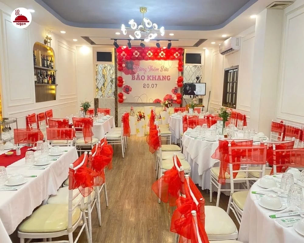 Tổ chức sinh nhật ấm cúng tại nhà hàng Vườn Quê
