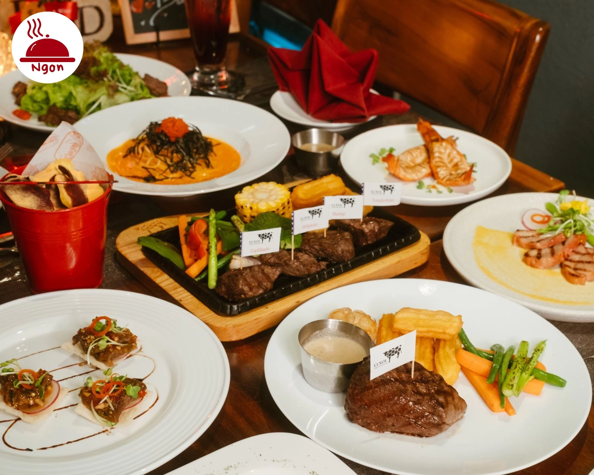 Thịt bò hảo hạng, món Âu đa sắc. Trải nghiệm ẩm thực chất lượng tại Elsol Meat & Wine