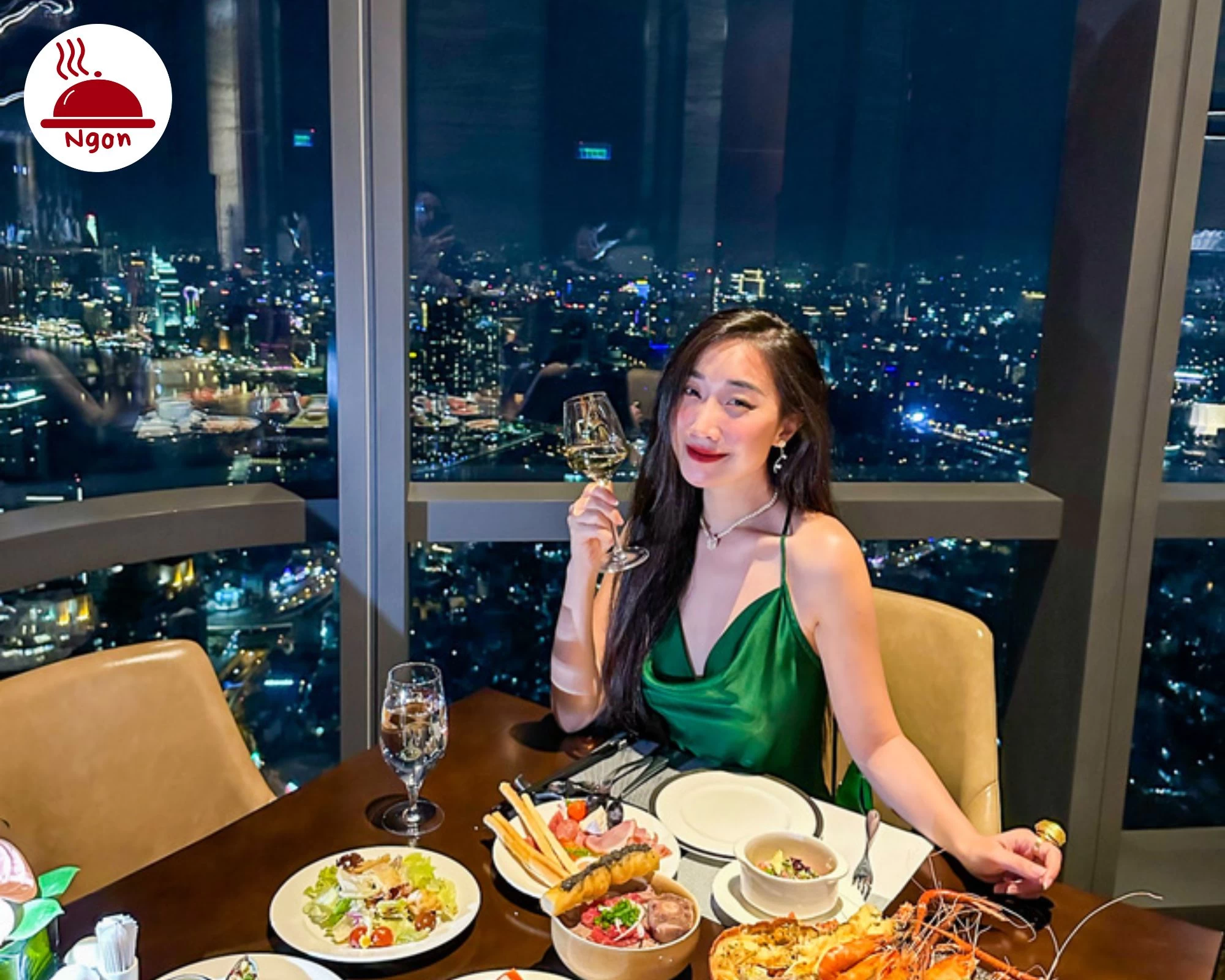 Thưởng thức đại tiệc Buffet All-in-one thượng hạng trong không gian sang trọng, ngắm nhìn Sài Gòn lung linh về đêm từ Landmark 81