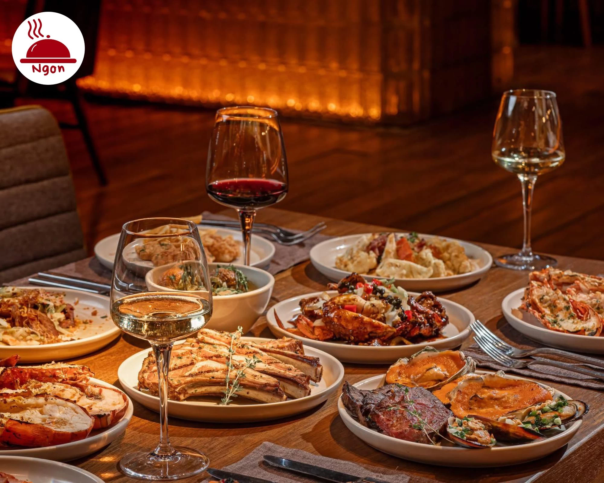 Từ Hải sản tươi ngon đến Steak hảo hạng, mọi thứ đều hoàn hảo. Đêm tiệc không thể quên tại The LOG