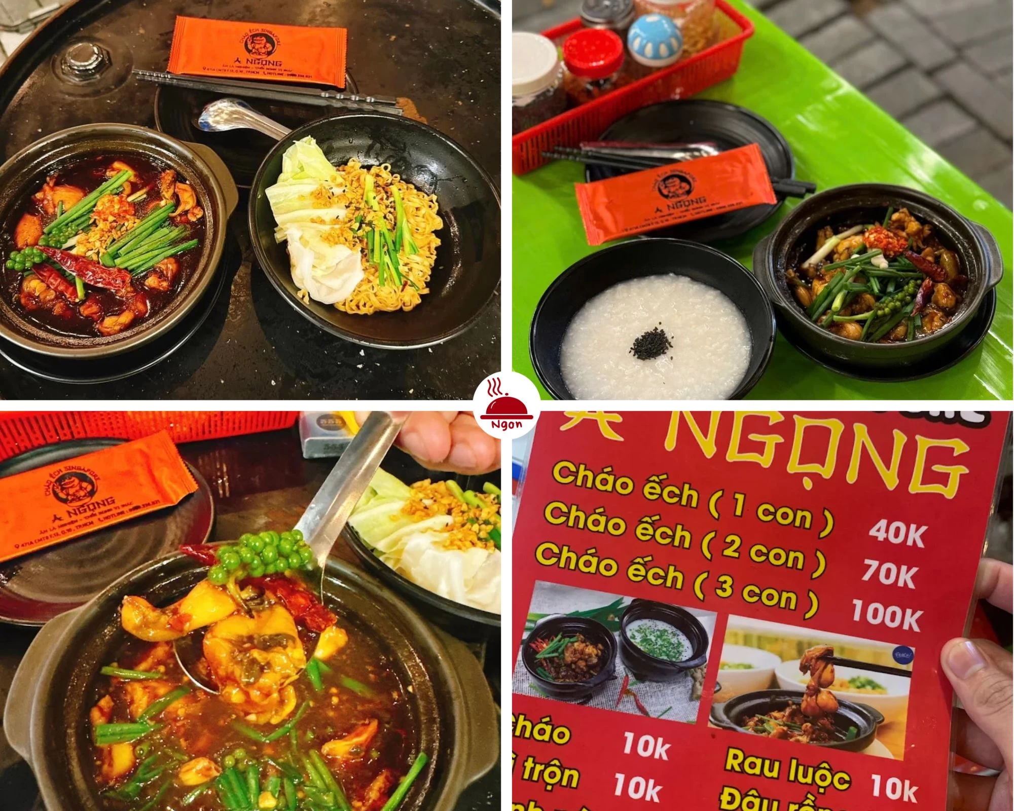 Cháo ếch Singapore A Ngọng