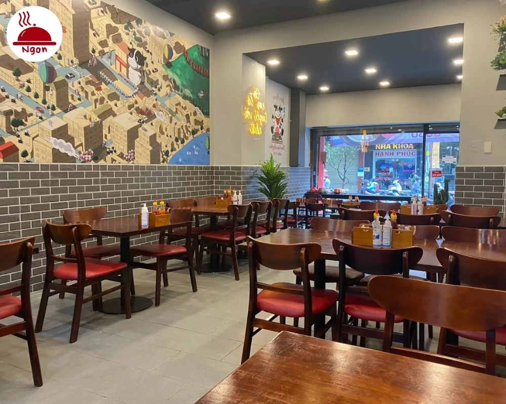 Không gian quán beefsteak ngon ở Sài Gòn - Cow Express - American Beefsteak