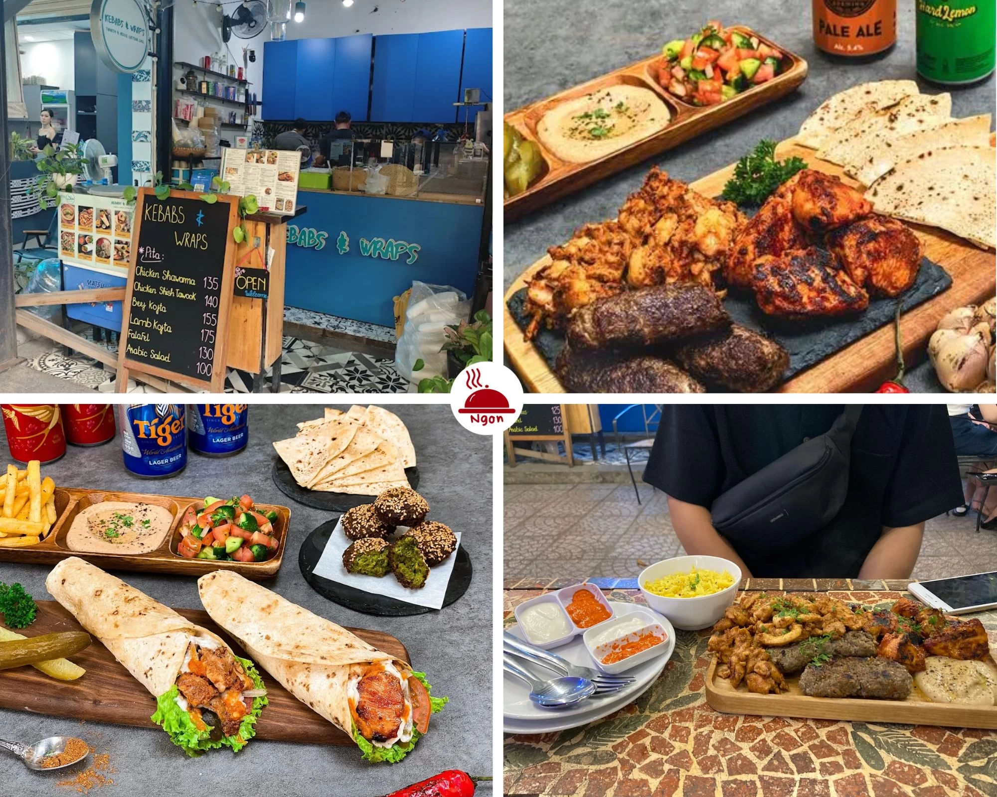 Nhà hàng Kebabs and Wraps