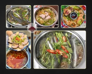 Món lẩu cá thơm ngon của các quán