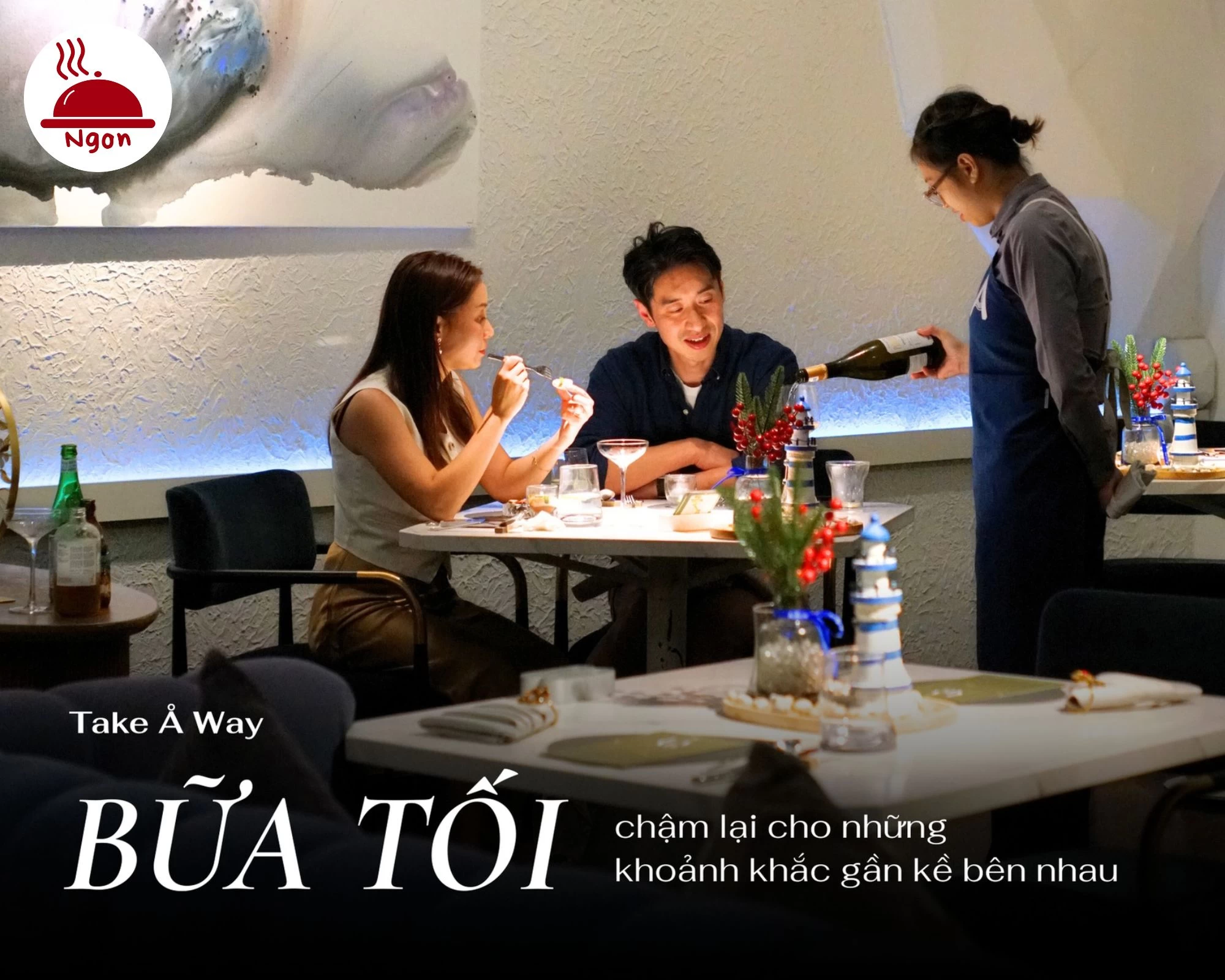 Khoảnh khắc gắn kết bên nhau Nhà hàng fine dining Sài Gòn Å by TUNG
