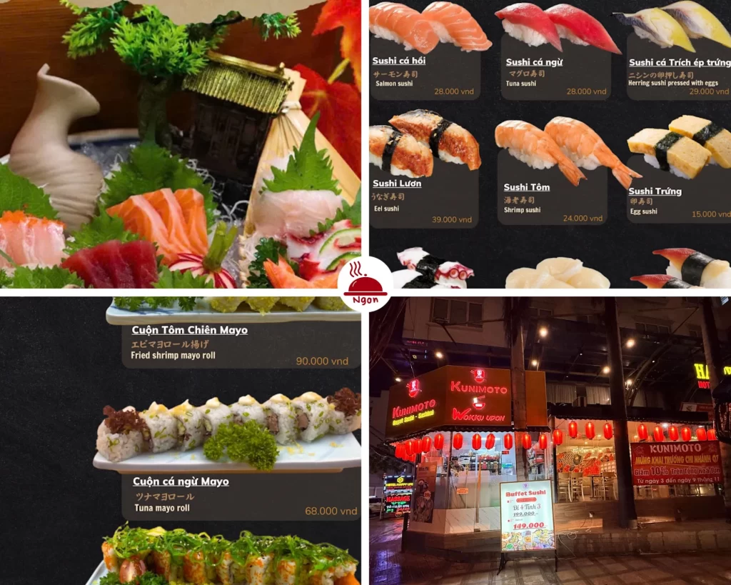 Nhà hàng Sushi Buffet Kunimoto