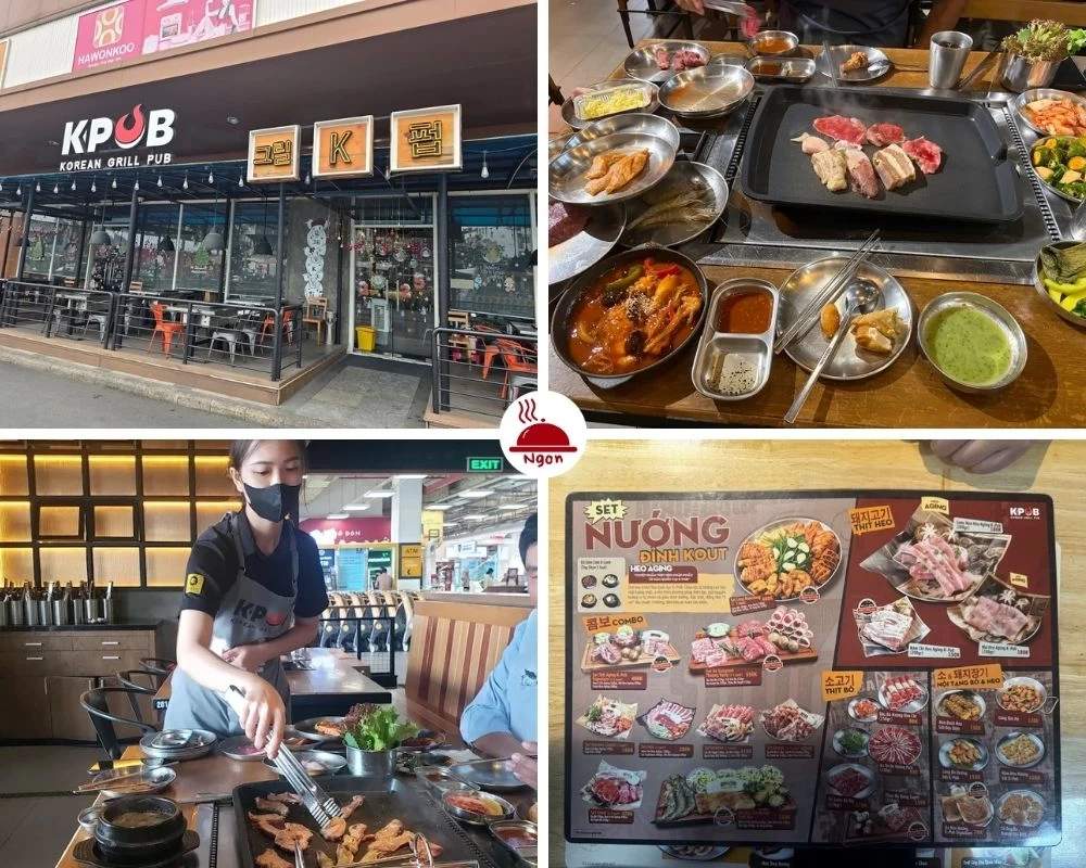 Nhà hàng nướng ngon Hàn Quốc K-Pub