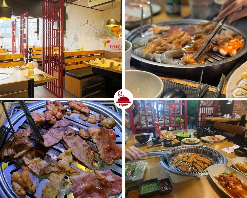 Quán lòng nướng ngon Taka BBQ