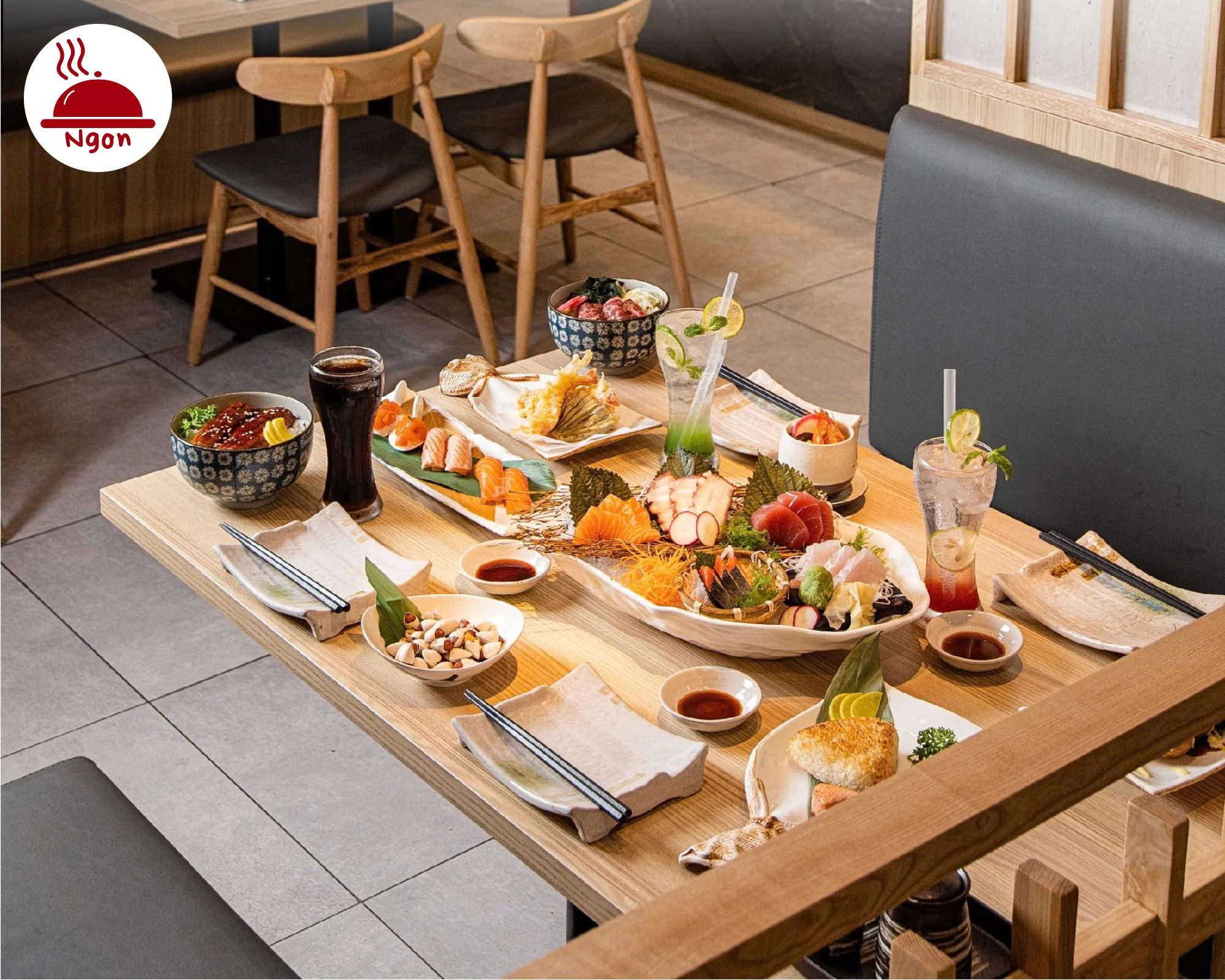 Thưởng thức sự kết hợp tài tình giữa hải sản cao cấp và kỹ thuật cuộn điêu luyện từ đội ngũ đầu bếp tâm huyết tại nhà hàng sushi Sushi Kei