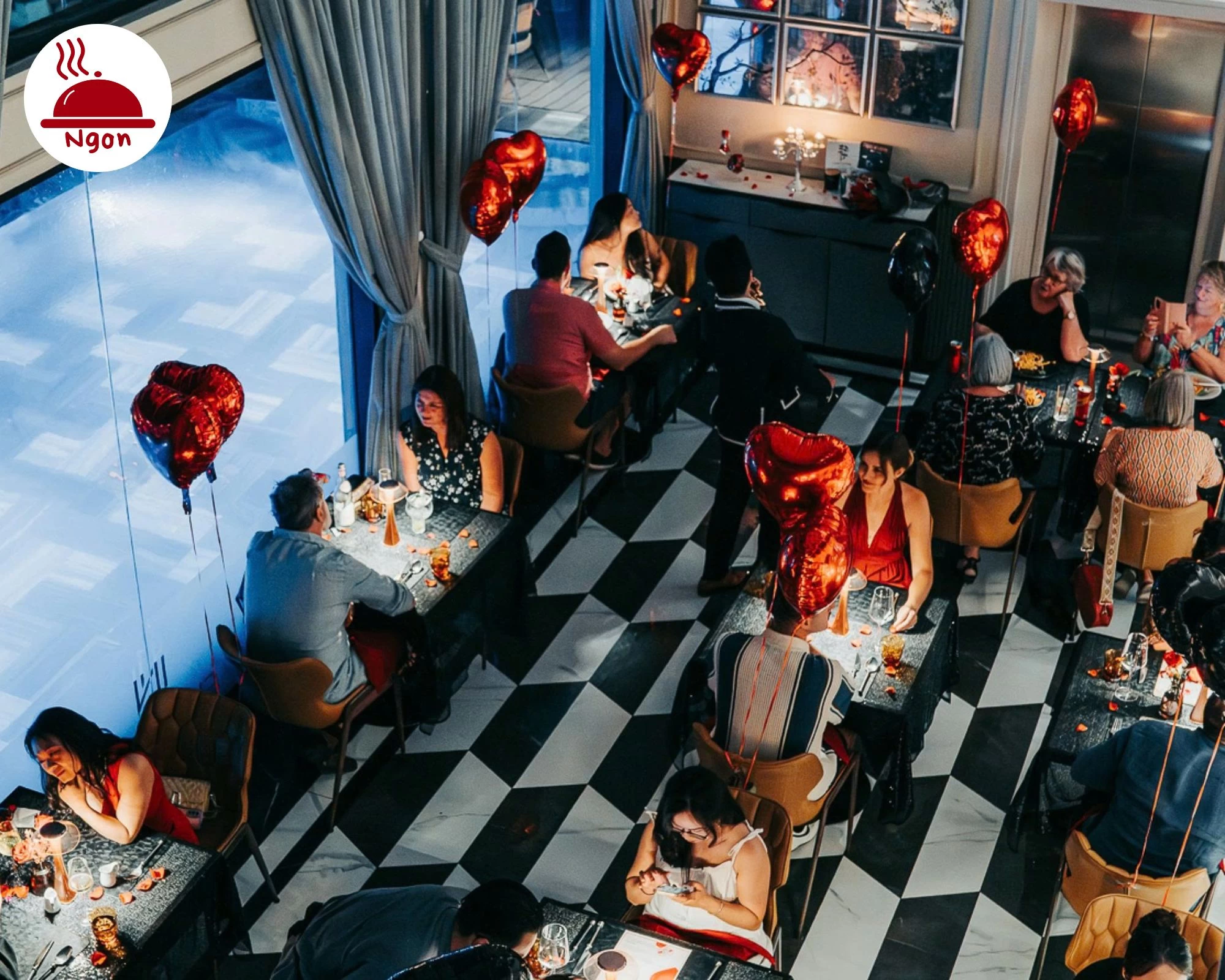 View đẹp, không khí tình – Cloud Nine Sai Gon Restaurant hoàn hảo cho couple