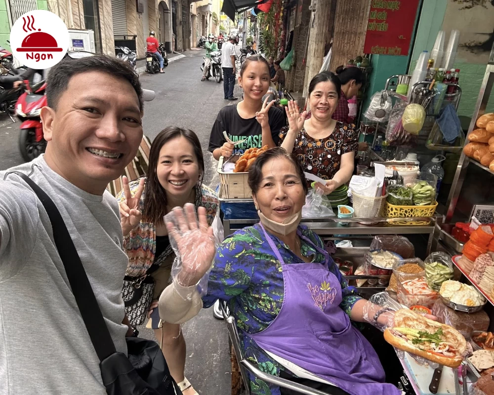 Bánh mì chảo Dì Nữ