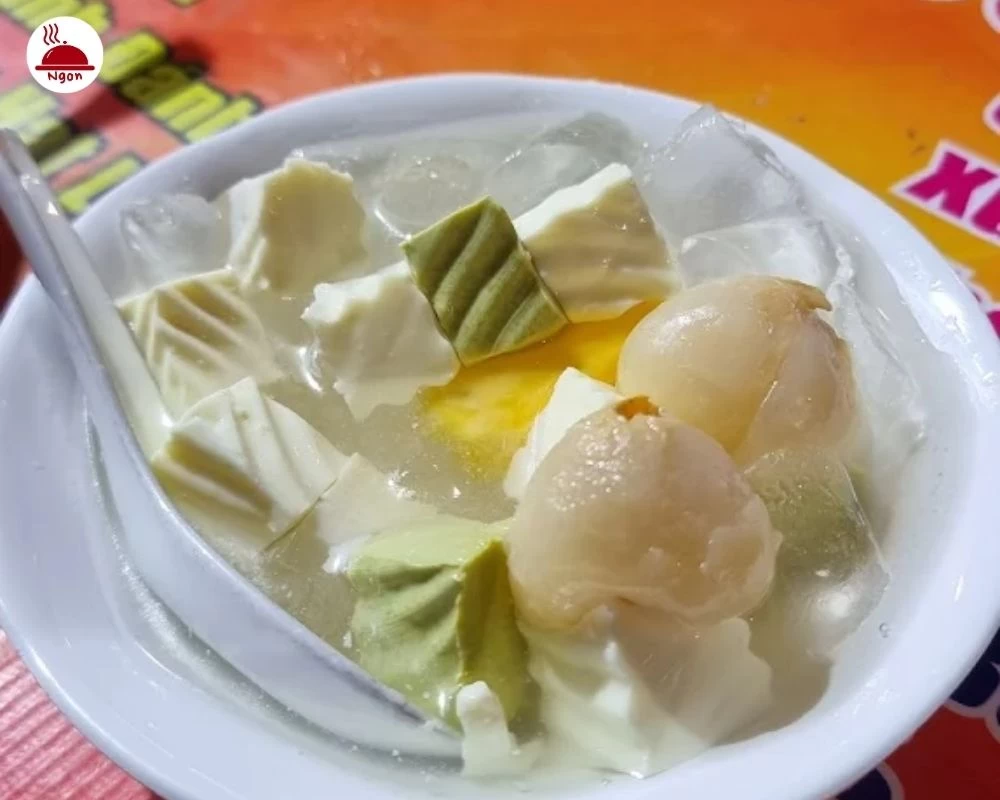 Chè khúc bạch tại quán chè Homemade