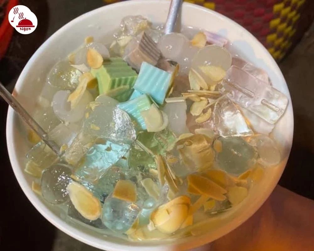 Chè khúc bạch trái cây