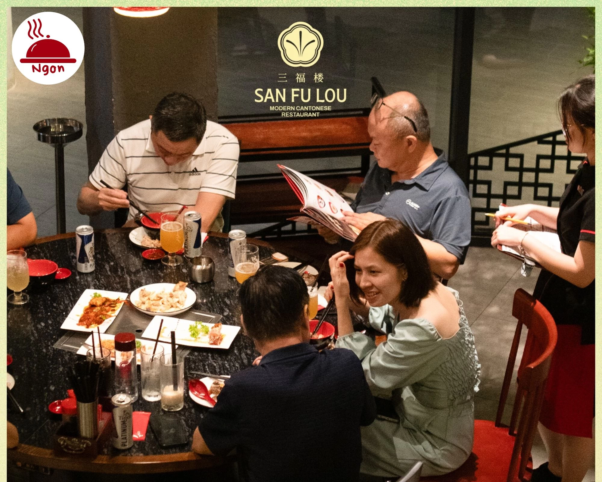 Khoảnh khắc sum họp đậm chất xứ cảng thơm chỉ có tại San Fu Lou