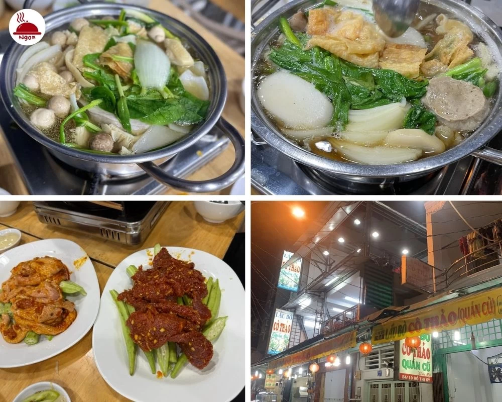 Lẩu bò Cô Thảo