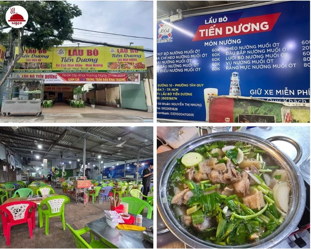 Lẩu bò Tiến Dương