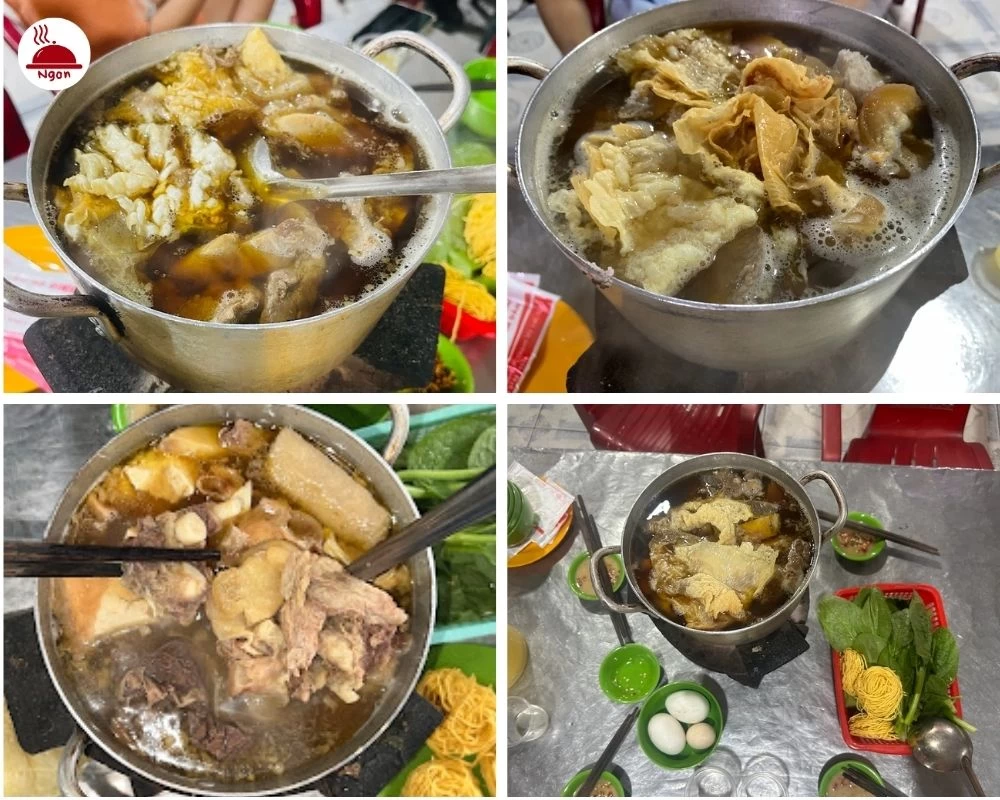 Lẩu bò nghĩa địa