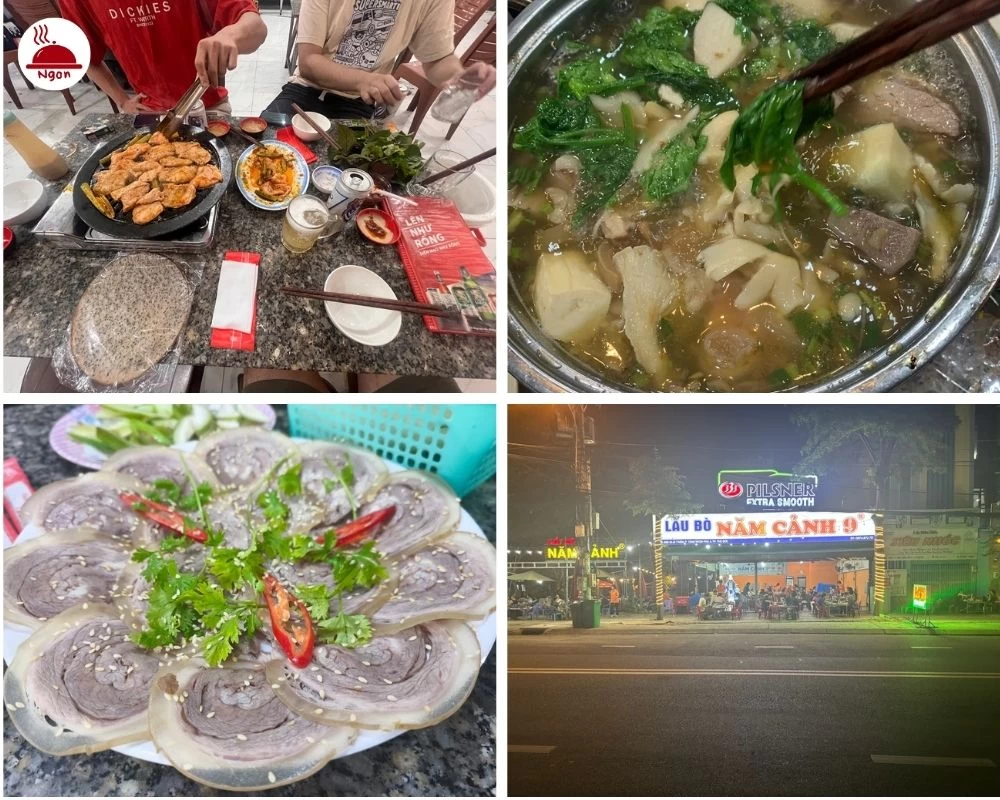 Quán lẩu bò Năm Cảnh