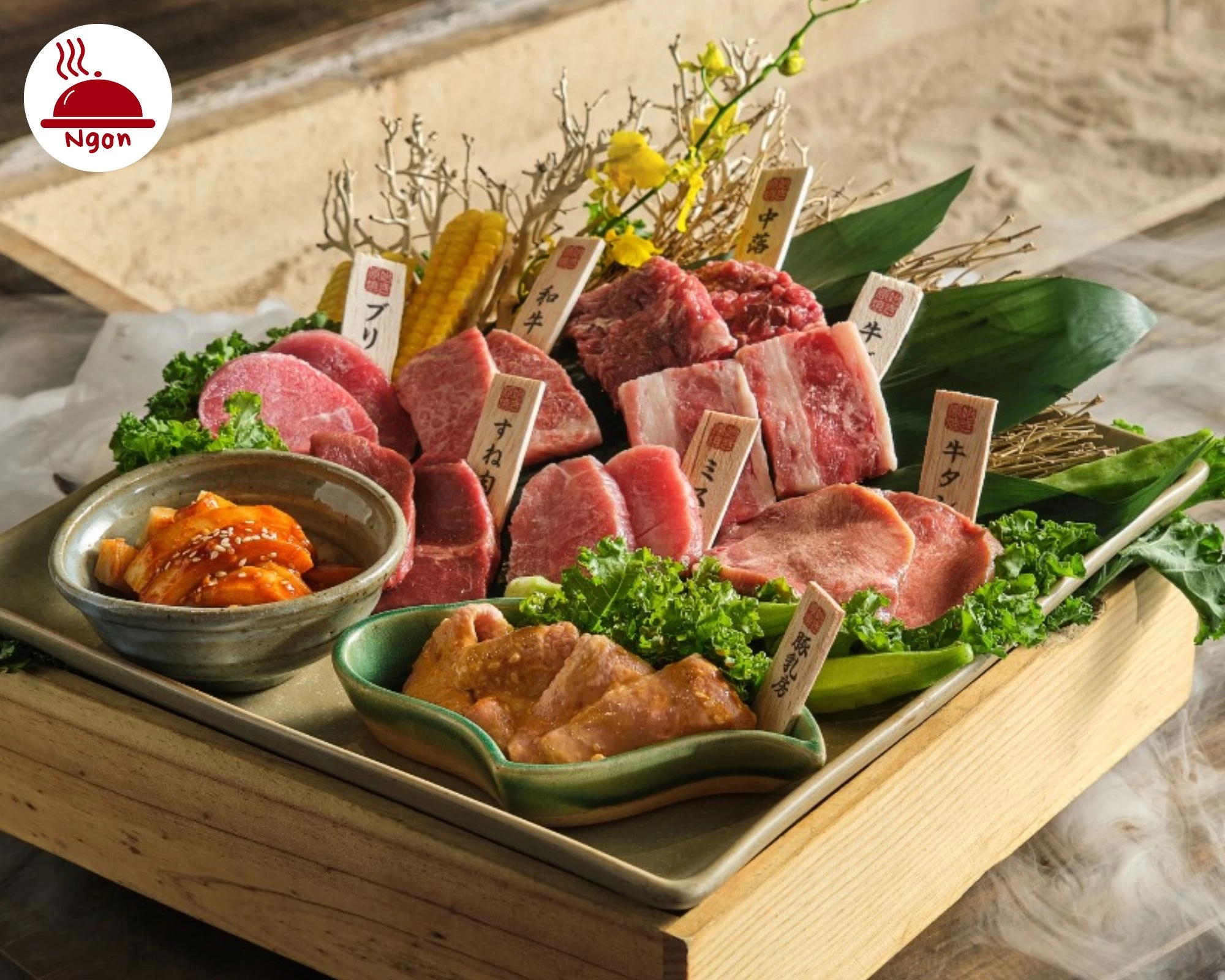 Thưởng thức yakiniku thượng hạng tại Genshi Yaki với nguyên liệu chọn lọc