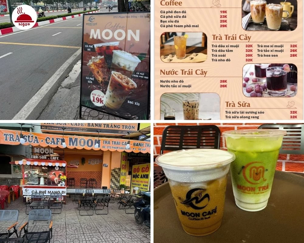 Quán trà sữa Gò Vấp The Moon