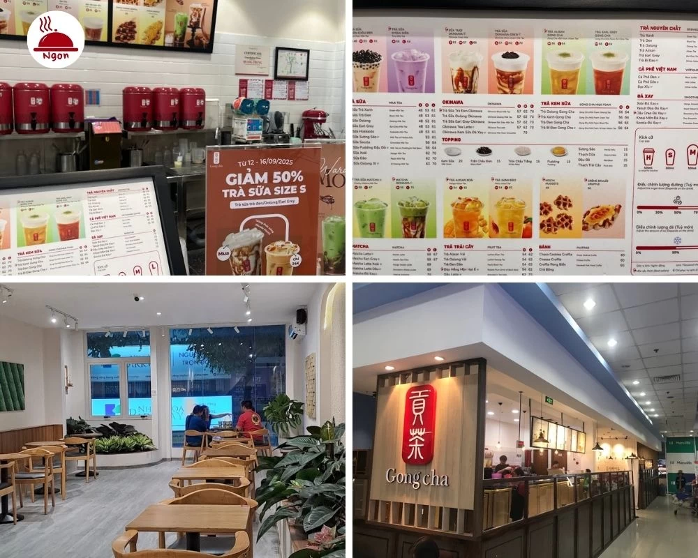 Quán trà sữa Gong Cha Gò Vấp