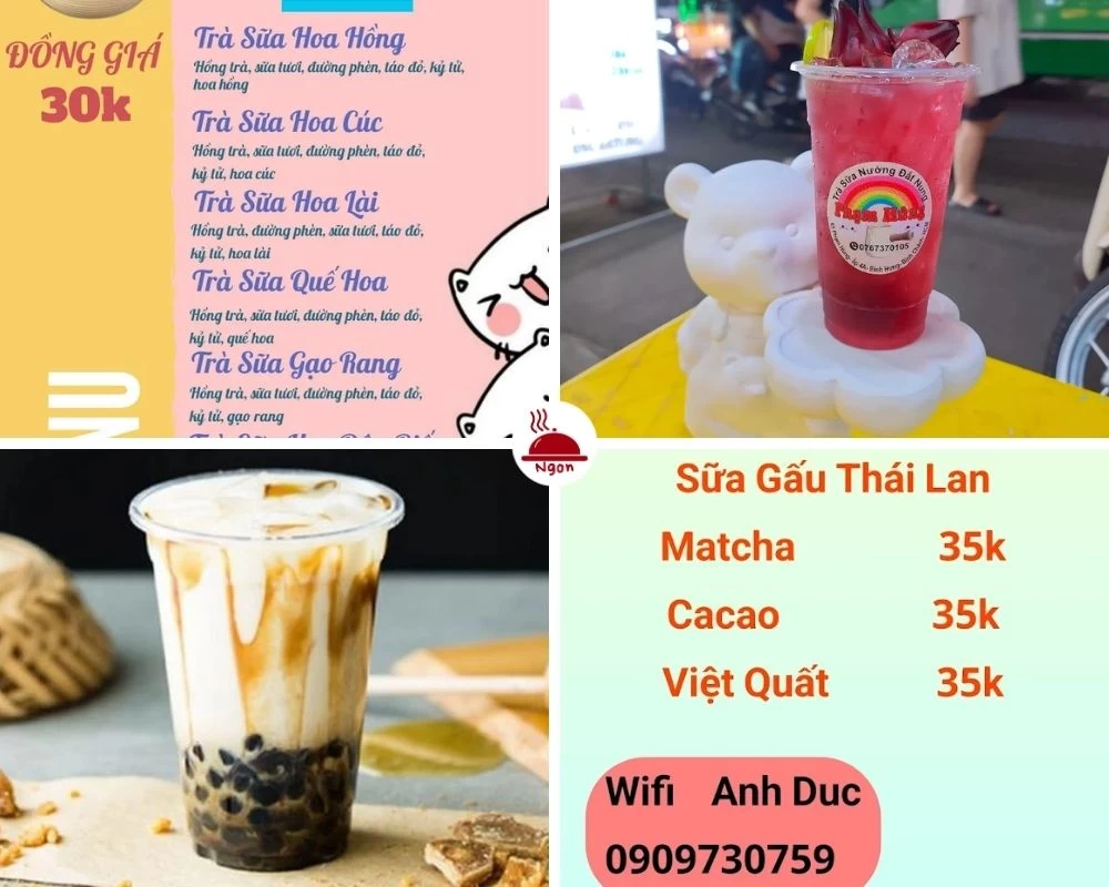 Trà sữa đất nung Sài Gòn