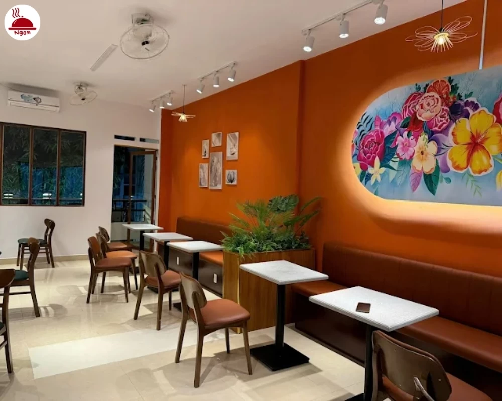 Không gian tiệm trà sữa Bình Thạnh - Trần Gia Coffee And Tea